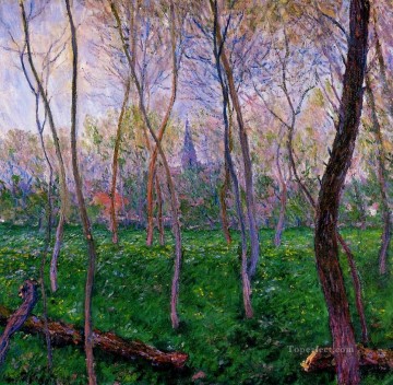 Bennecourt 1887 Claude Monet scenery Oil Paintings
